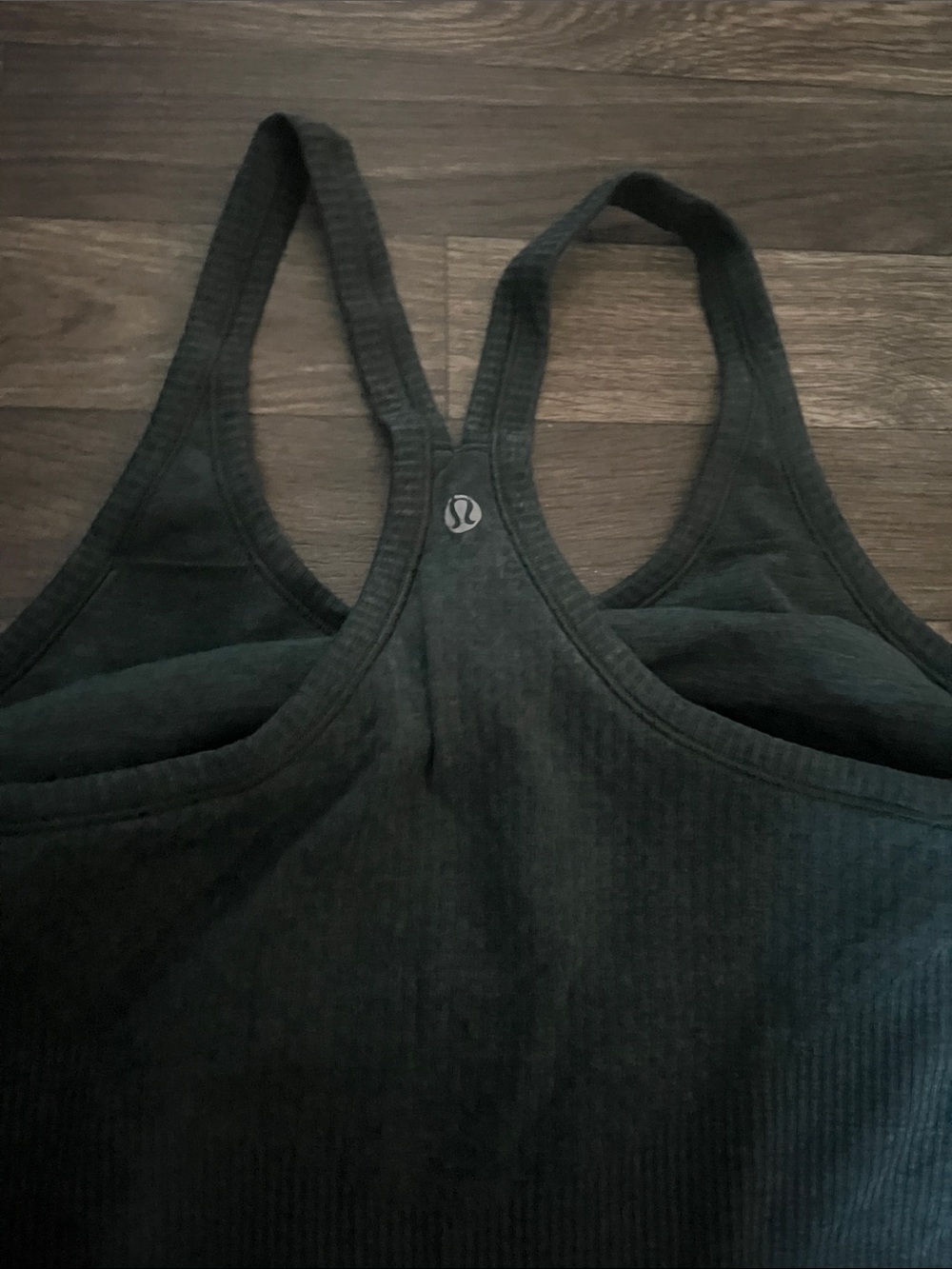 Classic Black Racerback Tank Top - Picture 3 of 5